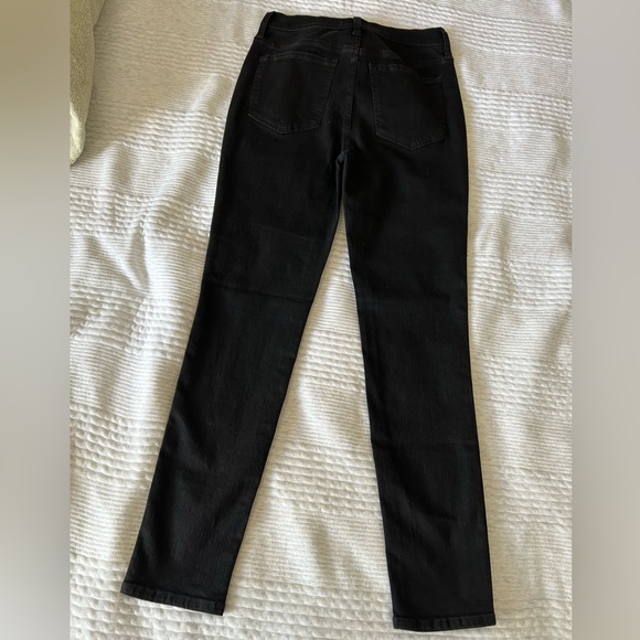 Madewell Skinny Skinny Ankle Jeans in Black 28 - Picture 2 of 3